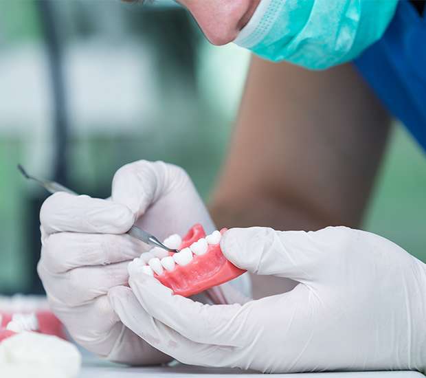 Renton Partial Denture for One Missing Tooth